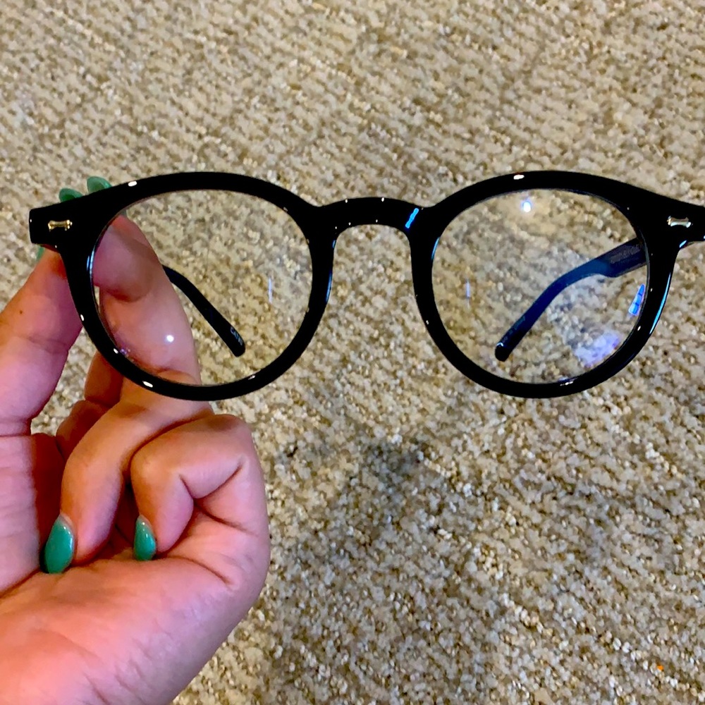 COPY - Urban Outfitters Rita Blue Light Glasses Black - Picture 3 of 6